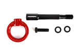 PERRIN 08-14 Subaru WRX/STI (Hatchback) Tow Hook Kit (Rear) - Red