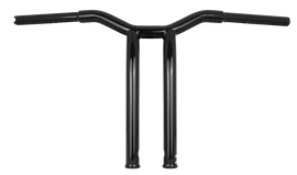 Burly Brand Dominator Raked Bar 14in - Gloss Black