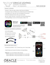Load image into Gallery viewer, Oracle 7in High Powered LED Headlights - Black Bezel - Dynamic - Dynamic