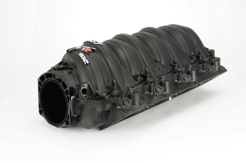 FAST LSXR Manifold 102MM Rectangle Port - Black