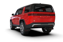 Load image into Gallery viewer, Rally Armor 22-26 Rivian R1S Black UR Mud Flap w/Red Logo