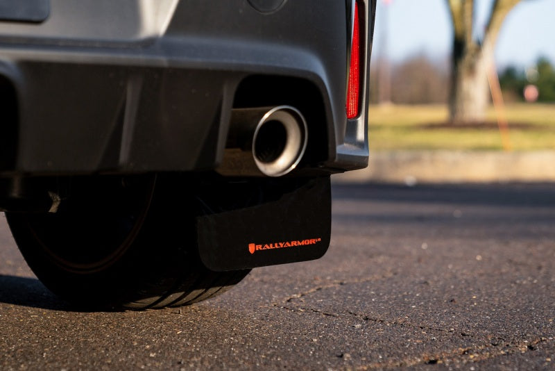 Rally Armor 23-26 Toyota GR Corolla Black UR Mud Flap w/Red Logo