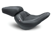 Load image into Gallery viewer, Mustang 18-21 Harley Low Rider &amp; Sport Glide Standard Touring Passenger Seat Dagger - Black
