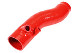 PERRIN 22-24 Subaru WRX / 20-25 LGT & OBXT Turbo Inlet Hose w/Turbo Adapter Flange (Long) - Red