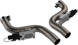 QTP 2015-2023 Dodge Challenger, Charger & Chrysler 300C 6.2,6.4L QTP Aggressor Cutout Pipes
