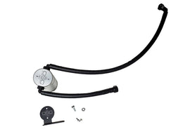 J&L 20-25 Chevrolet Corvette 6.2L LT2 Targa Top Passenger Side Oil Separator 3.0 - Clear Anodize