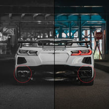Load image into Gallery viewer, Corsa 20-25 Chevrolet C8 Corvette Black Out Heat Protection Shields