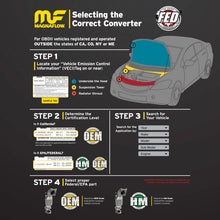 Load image into Gallery viewer, MagnaFlow OEM Grade Direct Fit Converter 15-19 Subaru WRX H4 2.0L