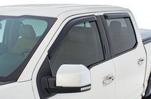 Load image into Gallery viewer, Stampede 2019 Chevy Silverado 1500 Crew Cab Pickup Tape-Onz Sidewind Deflector 4pc - Smoke