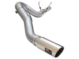 aFe MACH Force XP Exhaust Large Bore 5in DPF-Back Alu. 13-15 Dodge Trucks L6-6.7L (td) *Polish Tip