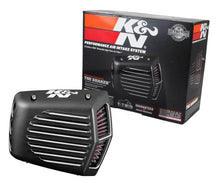 Load image into Gallery viewer, K&amp;N Street Metal Intake System for 01-16 Harley-Davidson Softail/Dyna - Shaker Black