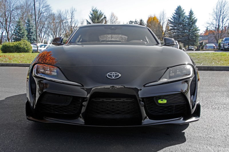 PERRIN 20-25 Toyota Supra Tow Hook Kit (Front) - Neon Yellow