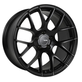 Enkei Raijin 18x8 45mm Offset 5x112 Bolt Pattern 72.6 Bore Diameter Matte Black Wheel