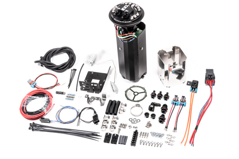 Radium Engineering Nissan R32 GT-R Fuel Hanger Surge Tank Walbro or AEM 50-1200 - Pumps Not Incl.