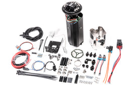 Radium Engineering Nissan R32 GT-R Fuel Hanger Surge Tank Walbro or AEM 50-1200 - Pumps Not Incl.