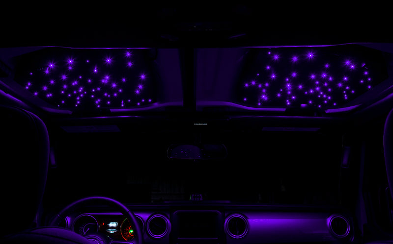 Oracle StarLINER Fiber Optic Hardtop Headliner for Wrangler JL/Gladiator JT ColorSHIFT