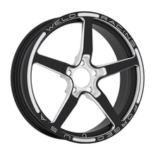 Load image into Gallery viewer, Weld Alumastar 2.0 18x6 / 5x4.5 BP / 3.2in. BS Black Wheel