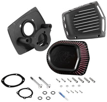Load image into Gallery viewer, K&amp;N Street Metal Intake System for 01-16 Harley-Davidson Softail/Dyna - Shaker Black