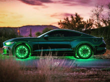 Load image into Gallery viewer, Oracle LED Illuminated Wheel Rings - ColorSHIFT - 15in. - ColorSHIFT No Remote