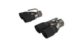 2015-2023 Dodge Challenger 6.2/6.4L QTP Black Quad Tip Adapter