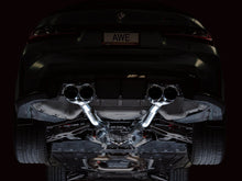 Load image into Gallery viewer, AWE Track Edition Catback Exhaust for BMW G8X M3/M4 - Chrome Silver Tips