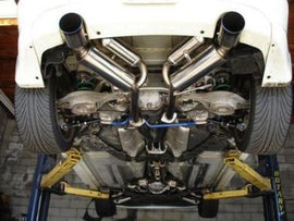 HKS 03-07 G35 Dual Hi-Power Ti Tip Catback Exhaust (SUS304 NO COATING)