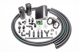 Radium Engineering 02-21 Subaru EJ-Series Fluid Lock Turbo Dual Catch Can Kit