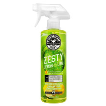 Load image into Gallery viewer, Chemical Guys Zesty Lemon Lime Air Freshener &amp; Odor Eliminator - 16oz