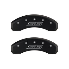 Load image into Gallery viewer, MGP 4 Caliper Covers Engraved Front &amp; Rear Gen 5/SS Red finish silver ch