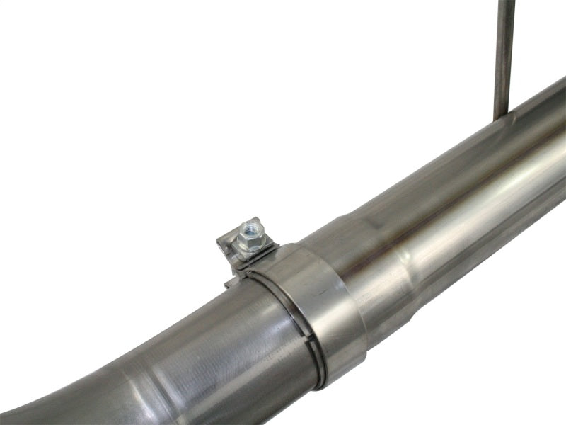 aFe MACH Force XP Exhausts Cat-Back SS-409 EXH CB Toyota Tundra 10-11 V8-5.7L 145.7 WB (blk tip)