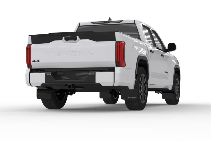 Rally Armor 22-26 Toyota Tundra Black UR Mud Flap w/Red Logo