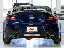 Load image into Gallery viewer, AWE Tuning Subaru BRZ/ Toyota GR86/ Toyota 86 Track Edition Cat-Back Exhaust- Chrome Silver Tips