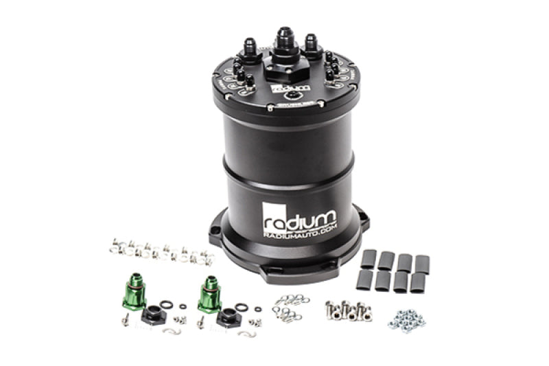 Radium Engineering Multi-Pump Ti Automotive E5LM Fuel Surge Tank Pumps Not Included