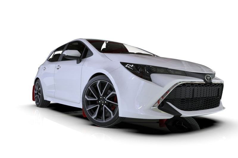 Rally Armor 18-27 Toyota Corolla Hatchback Black UR Mud Flap Red Logo