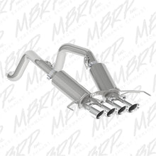 Load image into Gallery viewer, MBRP 14-19 Chevy Corvette V8 6.2L 3in T304 Dual Axle Back w/ 4in Quad Dual Wall Tips