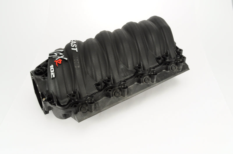 FAST LSXR Manifold 102MM Rectangle Port - Black