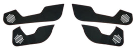 Revel GT Design Kick Panel Cover (Red Stitch) 18-19 Honda Civic Type-R / Hatchback - 4 Pieces