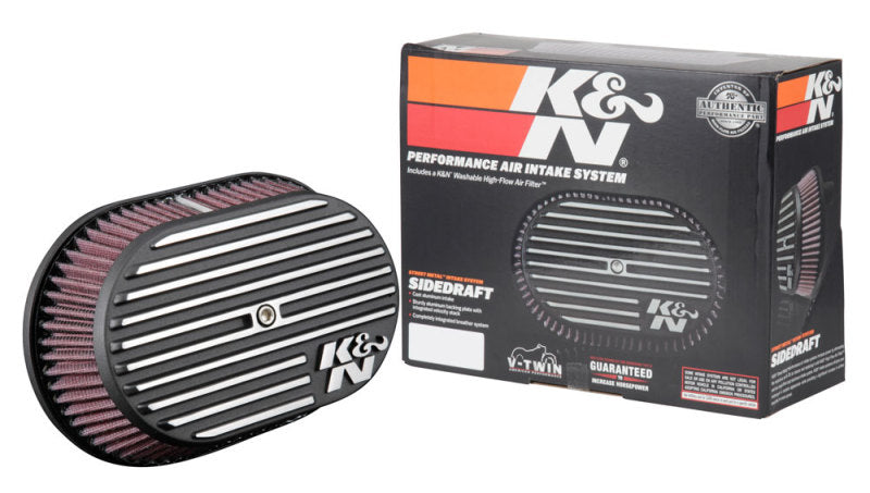 K&N Street Metal Intake System for 12-16 Harley-Davidson Road King 103cl Side Draft Touring