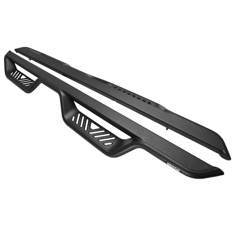 Westin 21-22 Ford Bronco 4-door Outlaw Nerf Step Bars - Textured Black