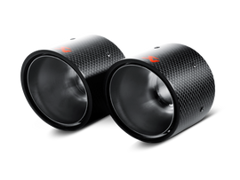 Akrapovic 07-14 MINI Cooper S (R56) / Cooper S Cabrio (R57) Tail Pipe Set (Carbon)