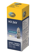 Hella H3 24V/70W PK22s T3.25 Halogen Bulb