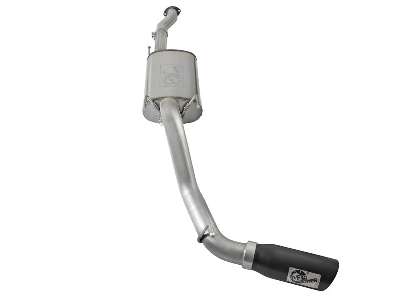 aFe MACH Force XP Cat-Back SS w/Black Tips 16 Toyota Tacoma V6-3.5L