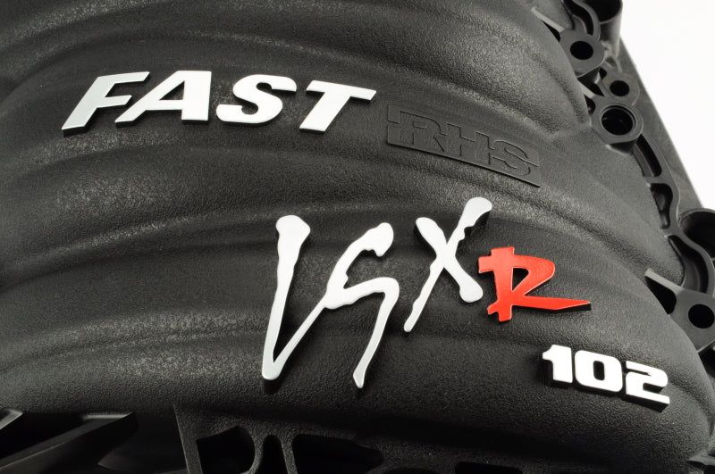 FAST LSXR Manifold 102MM Rectangle Port - Black