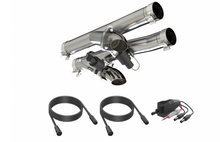 Load image into Gallery viewer, QTP 2021-2024 Ram TRX 6.2L Aggressor Cutout Pipe