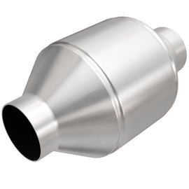 MagnaFlow Univ Cat Conv 2.5in Inlet/Outlet Center/Center Round 3in Body L x 5in W x 8.75in Overall L
