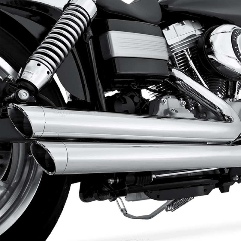 Vance & Hines HD Dyna 06-17 Big Shots Staggered Chrome PCX Full System Exhaust