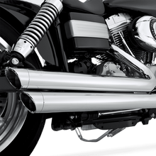 Load image into Gallery viewer, Vance &amp; Hines HD Dyna 06-17 Big Shots Staggered Chrome PCX Full System Exhaust