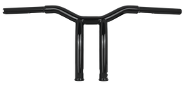 Burly Brand Dominator Raked Bar 10in - Matte Black