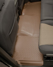 Load image into Gallery viewer, Husky Liners 99-07 Ford F-250-F-550 Super Duty Crew Cab Classic Style 2nd Row Black Floor Liners