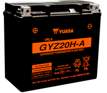 Load image into Gallery viewer, Yuasa GYZ20H-A High Performance Maintenance Free AGM 12-Volt Battery